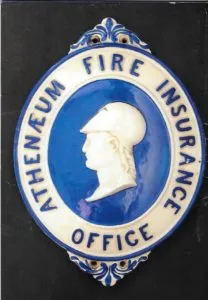 Historic London fire mark