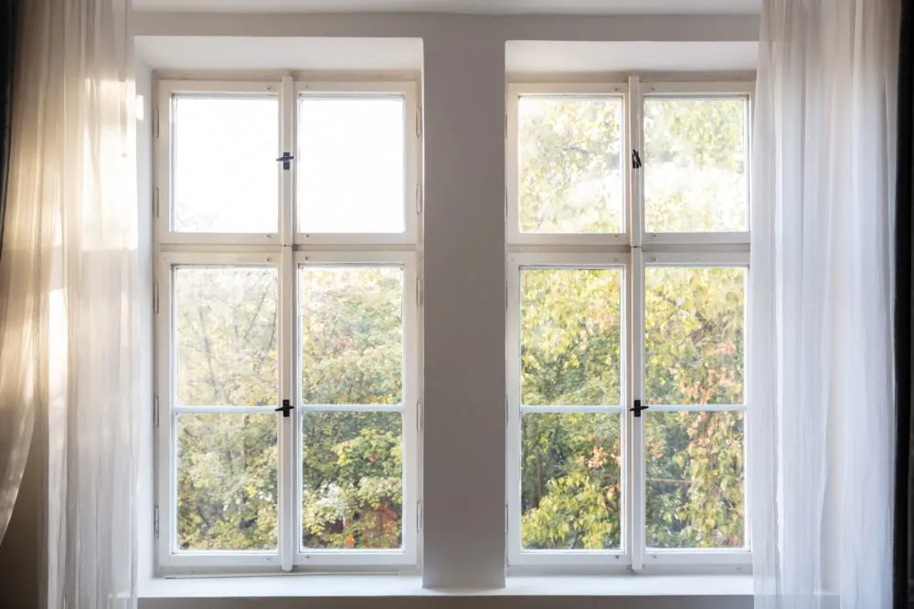 Old window in listed property