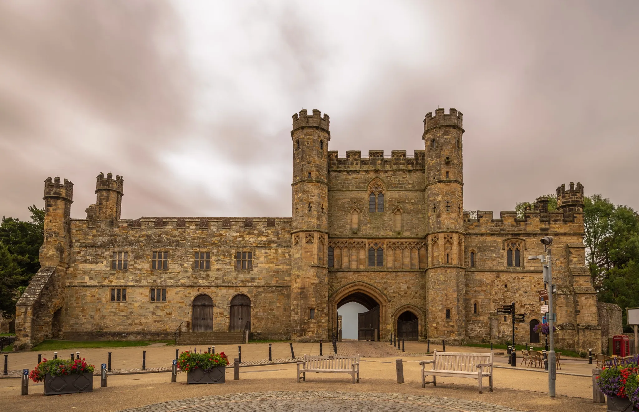 Grade 1 listed Battle Abbey, Sussex