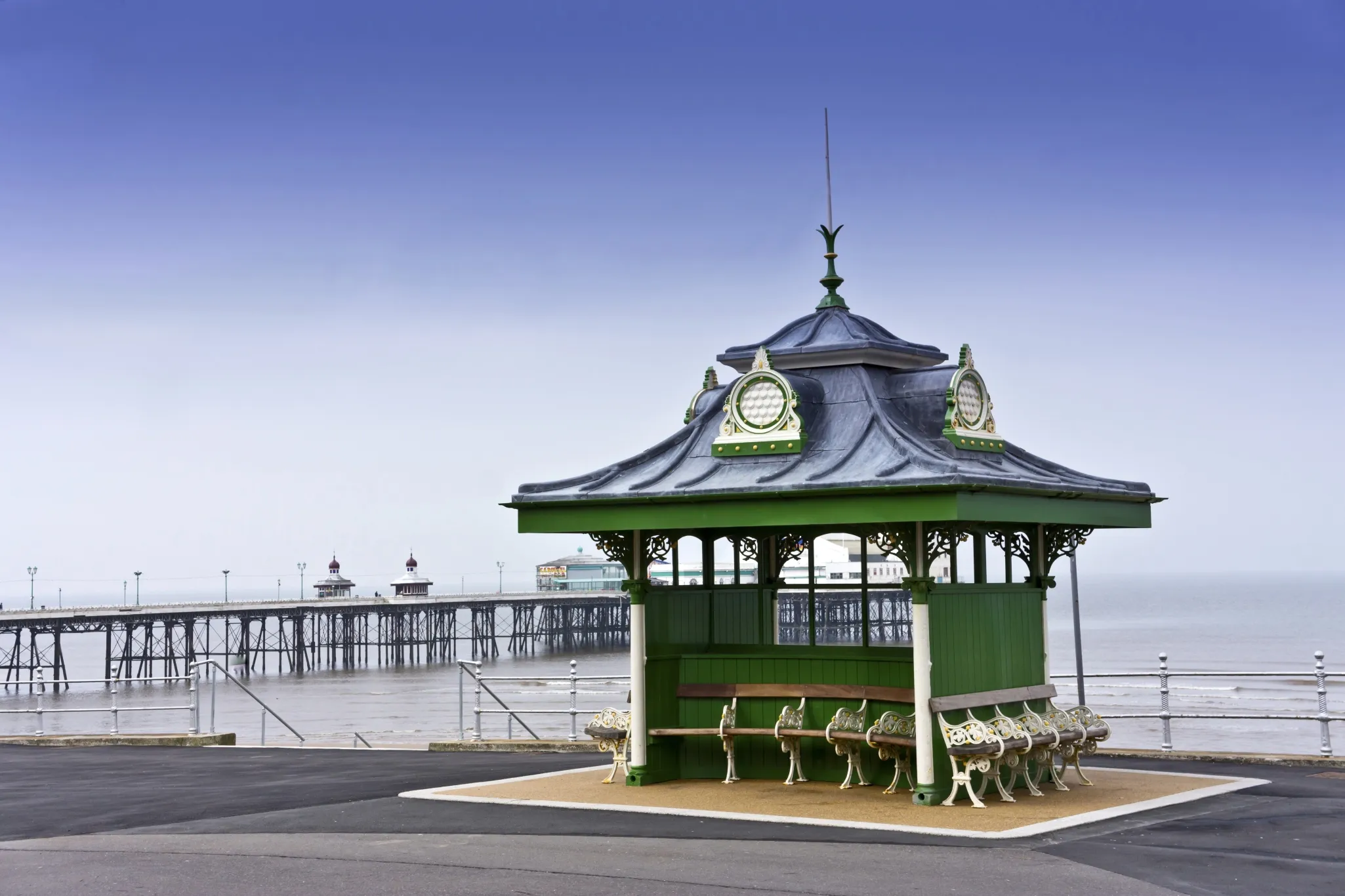 Grade II listed Promenade shelters, Blackpool