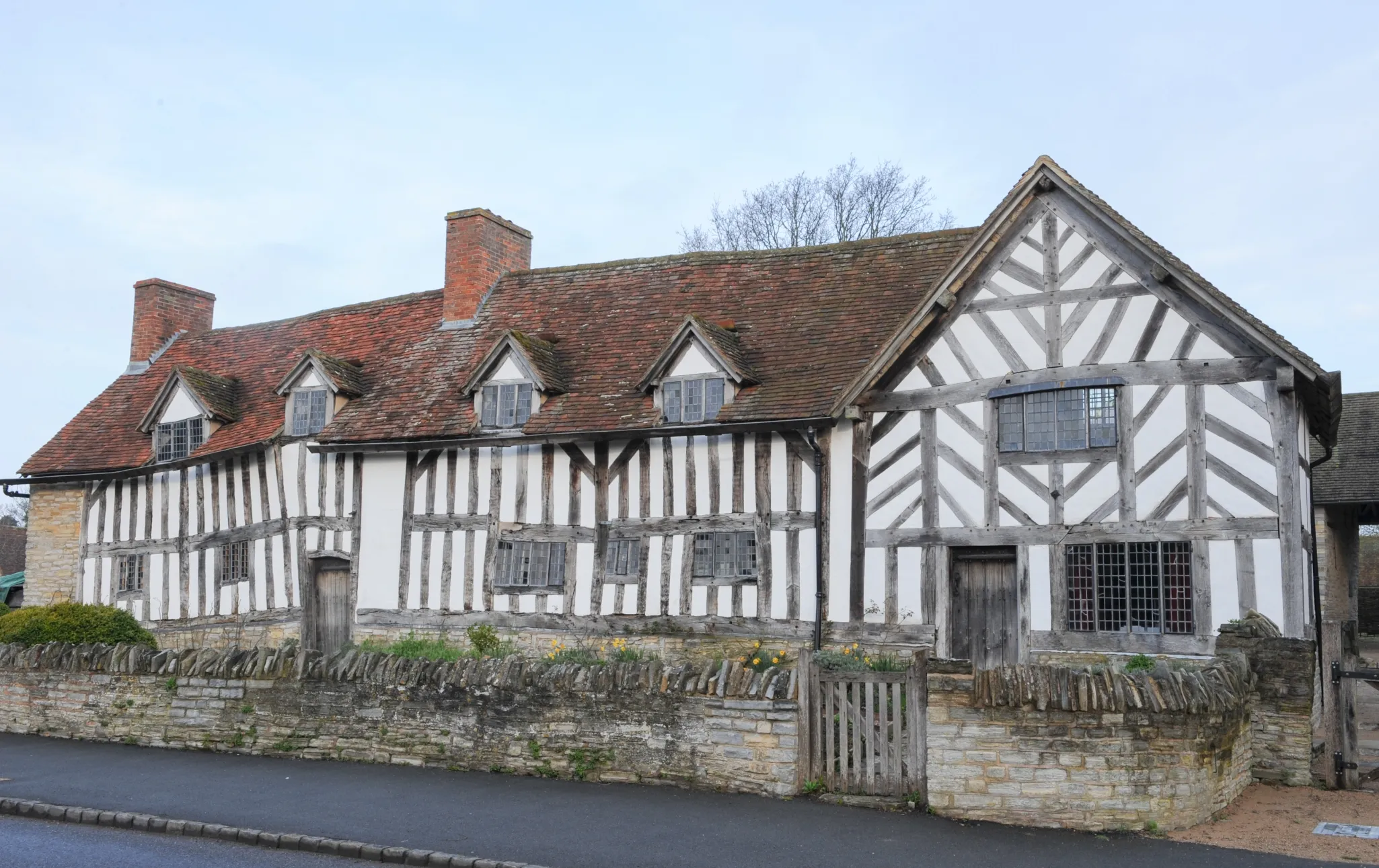 Listed, historic, wattle and daub homes