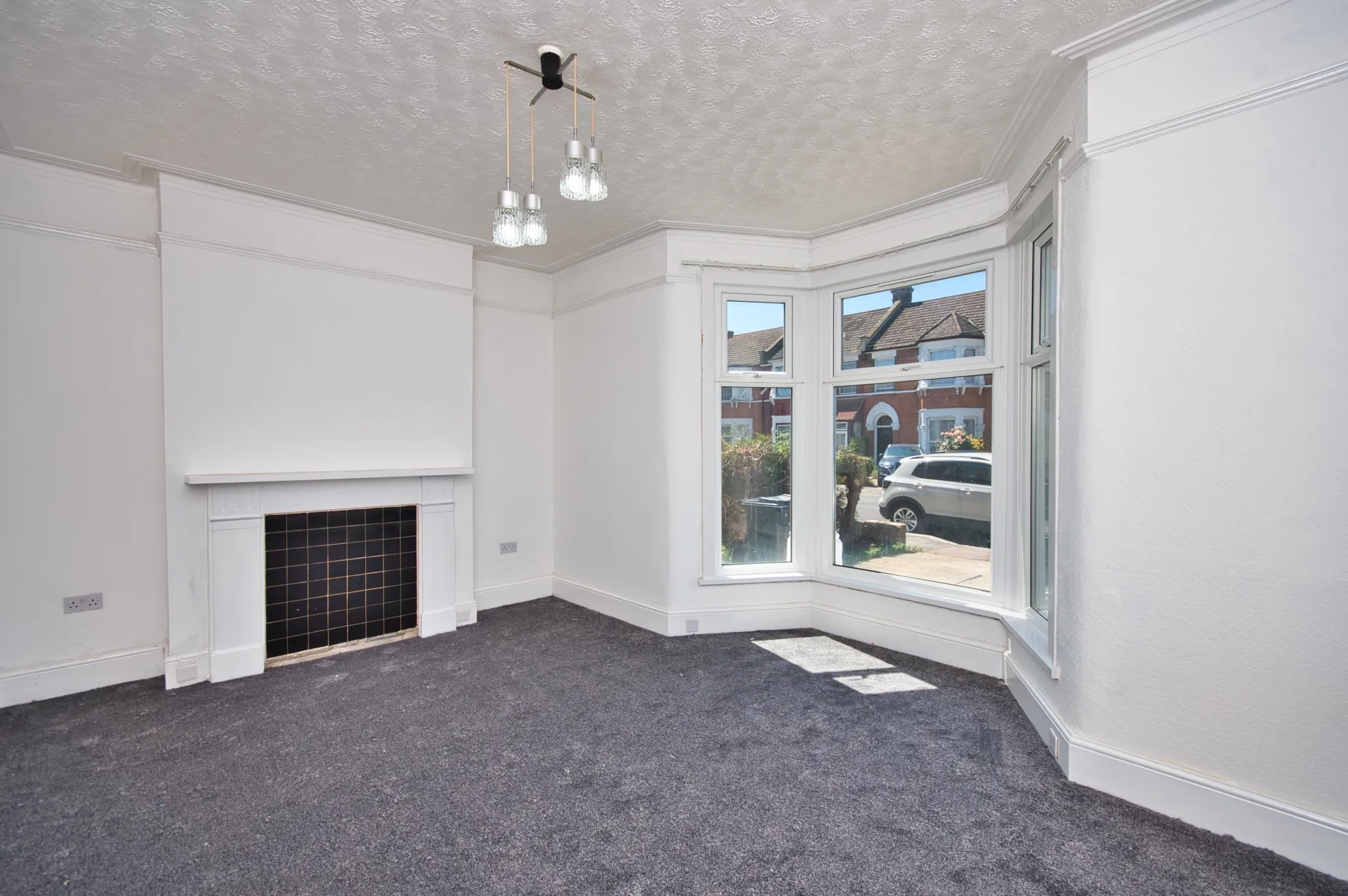 Empty Victorian house